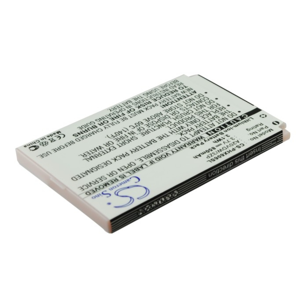 Compatible battery replacement for Philips A20VDW/3ZP