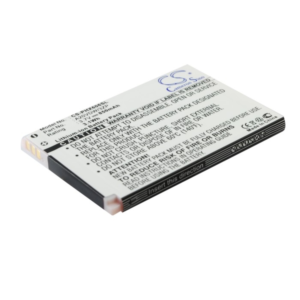 Compatible battery replacement for Philips A20VDW/3ZP