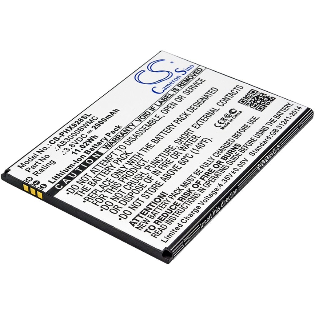 Battery Replaces AB3000BWMC