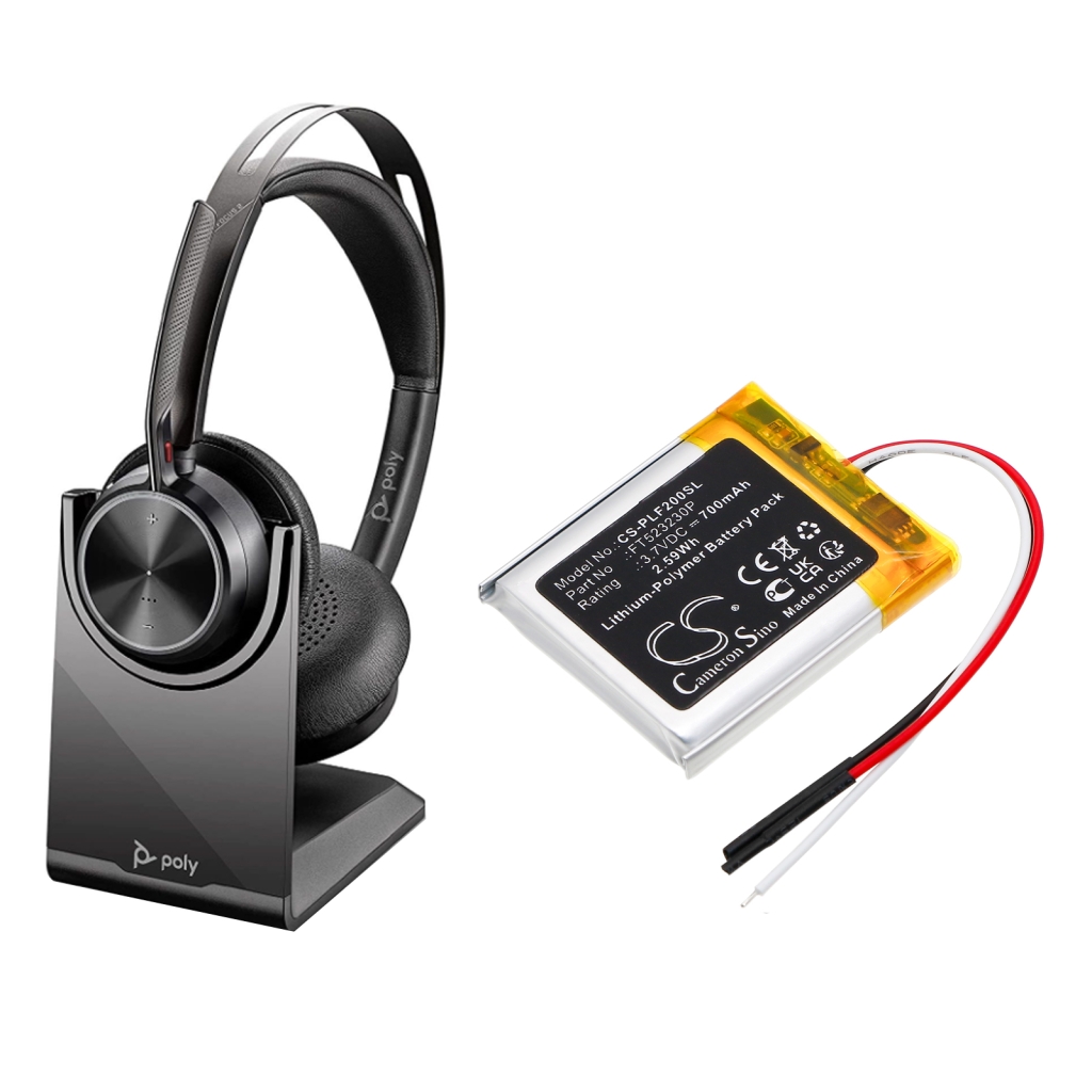 Compatible battery replacement for Plantronics FT523230P