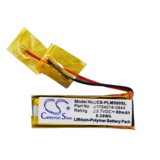 Compatible battery replacement for Plantronics 1704018-0944,71468-01