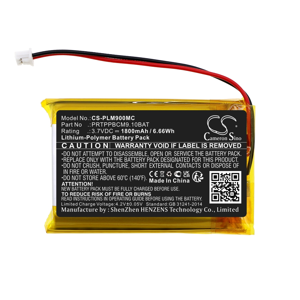 Battery Replaces PRTPPBCM9.10BAT