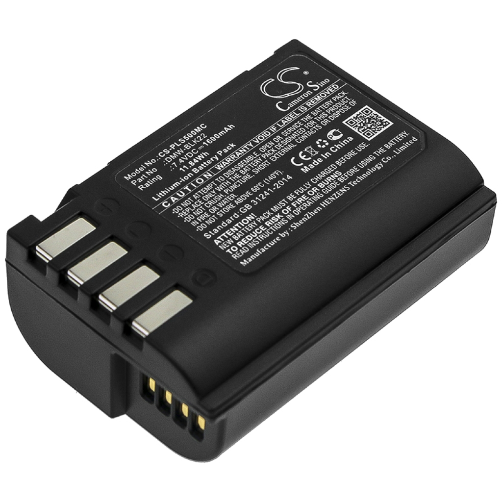 Batteries Remplace DMW-BLK22GK