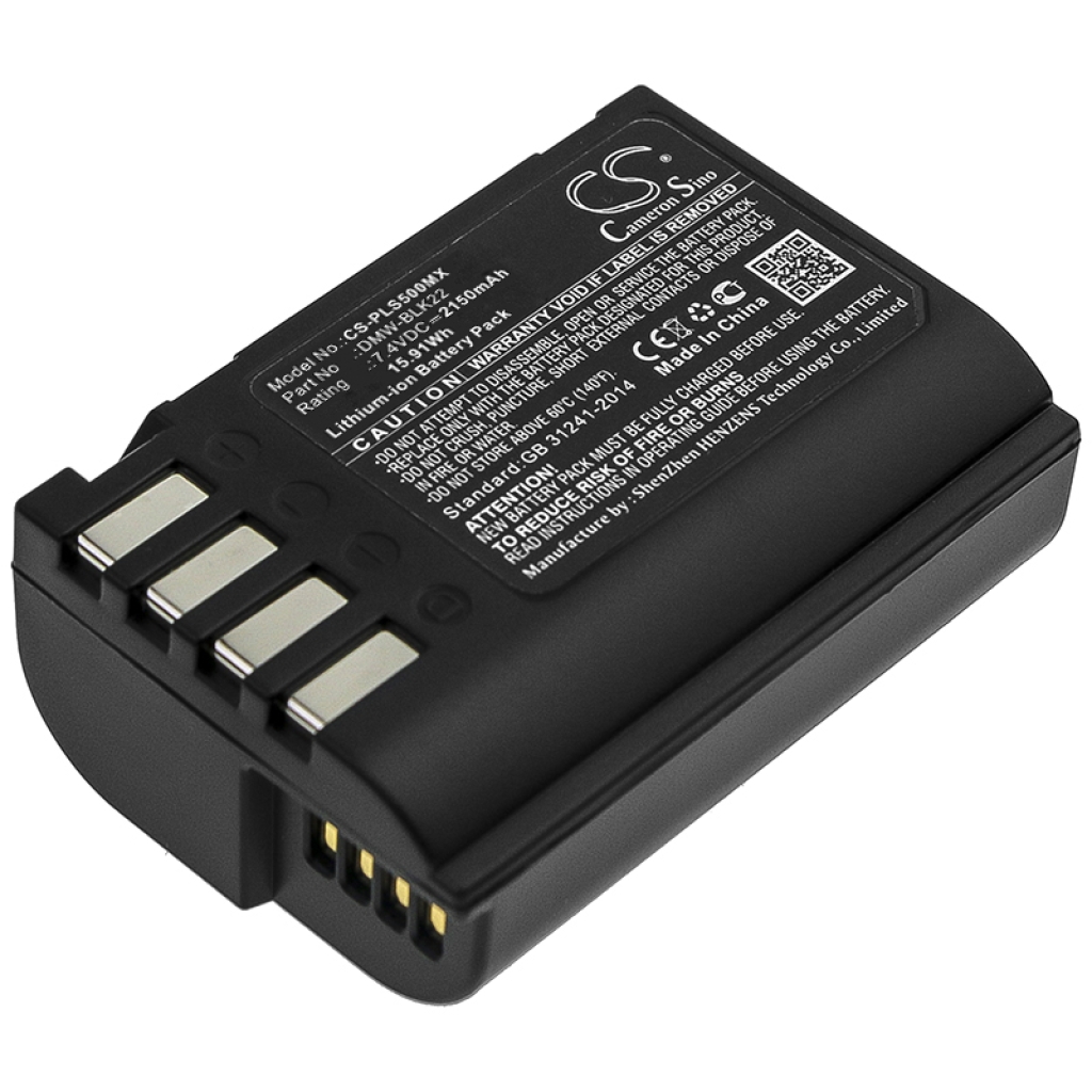 Batteries Remplace DMW-BLK22GK