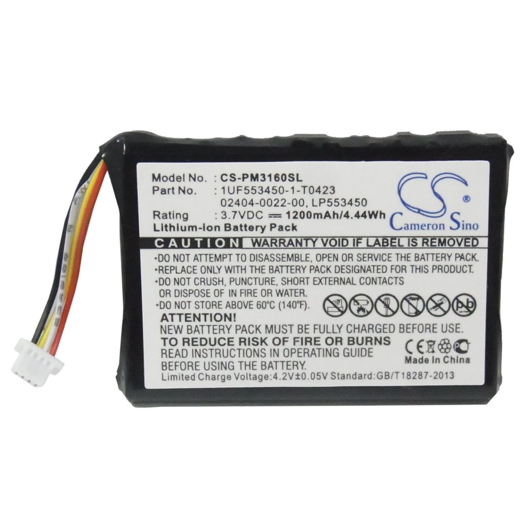 Batteries Remplace LP553450