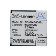 CS-PME404SL<br />Batteries for   replaces battery PAP4044 DUO