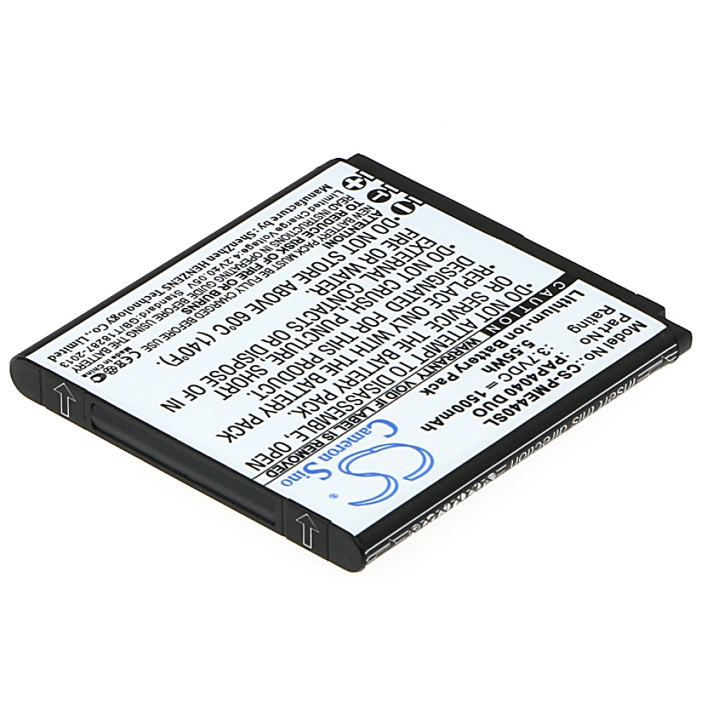 Compatible battery replacement for Prestigio PAP4040 DUO