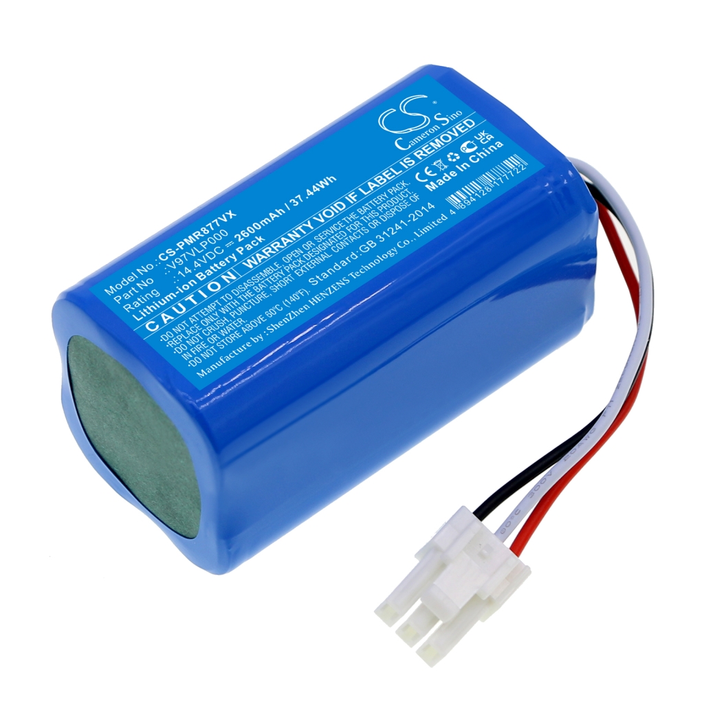 Compatible battery replacement for Liectroux V97VLP000