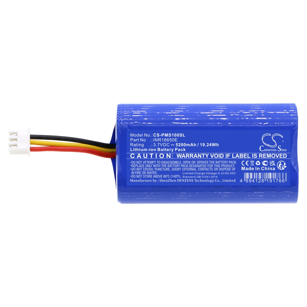 Compatible battery replacement for Pure INR18650E