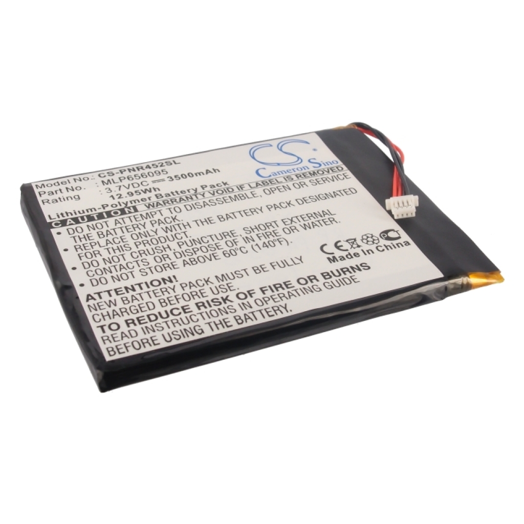 Compatible battery replacement for Pandigital MLP656095