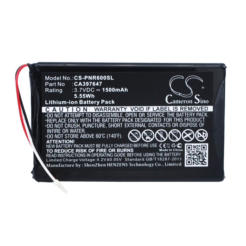 Compatible battery replacement for Pandigital CA397647