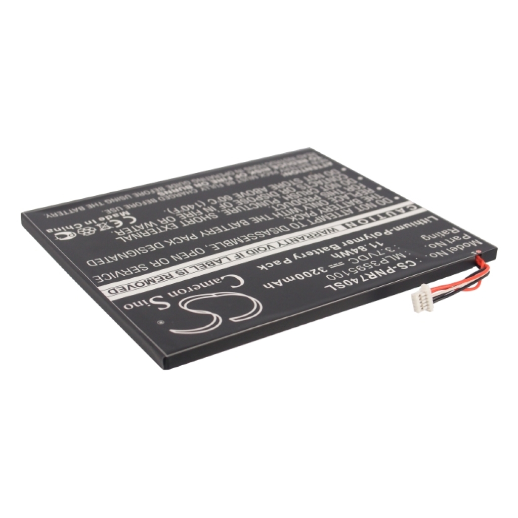 Remplacement de batterie compatible pour Pandigital  MLP3595100