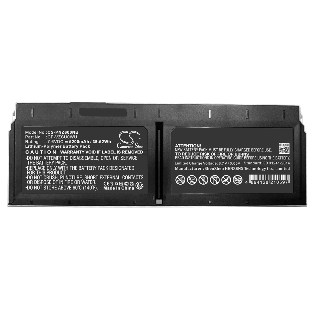 Notebook battery Panasonic CF-XZ6K