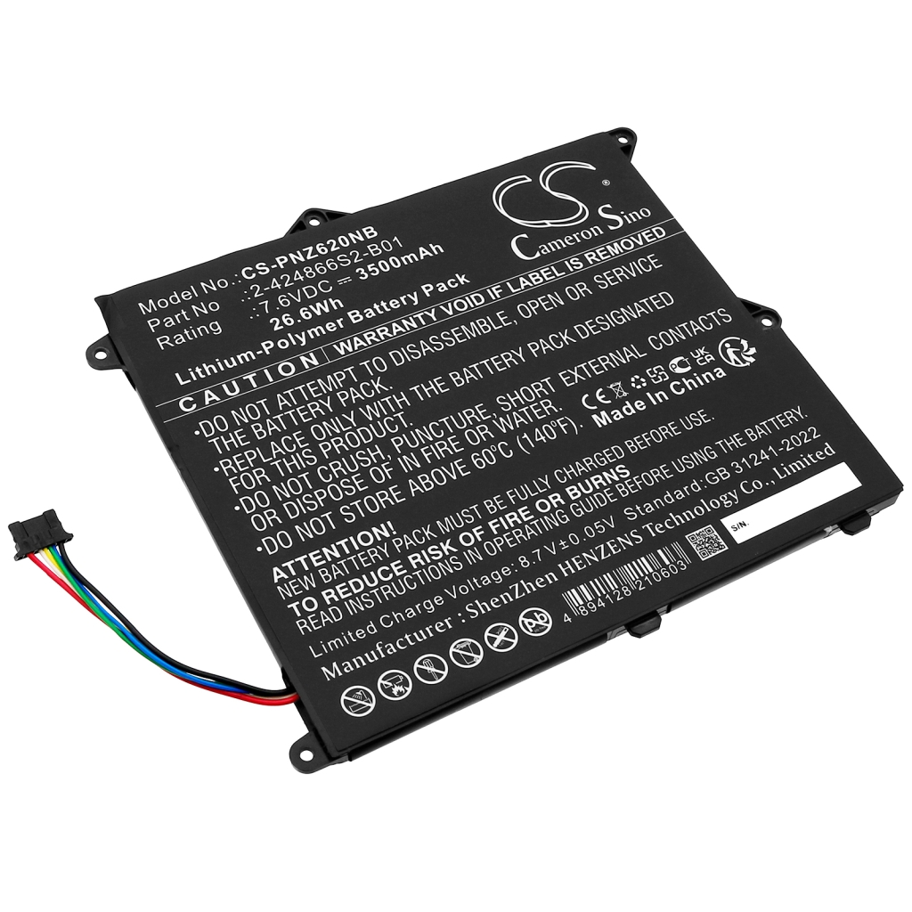 Notebook battery Panasonic Toughbook CF-XZ6