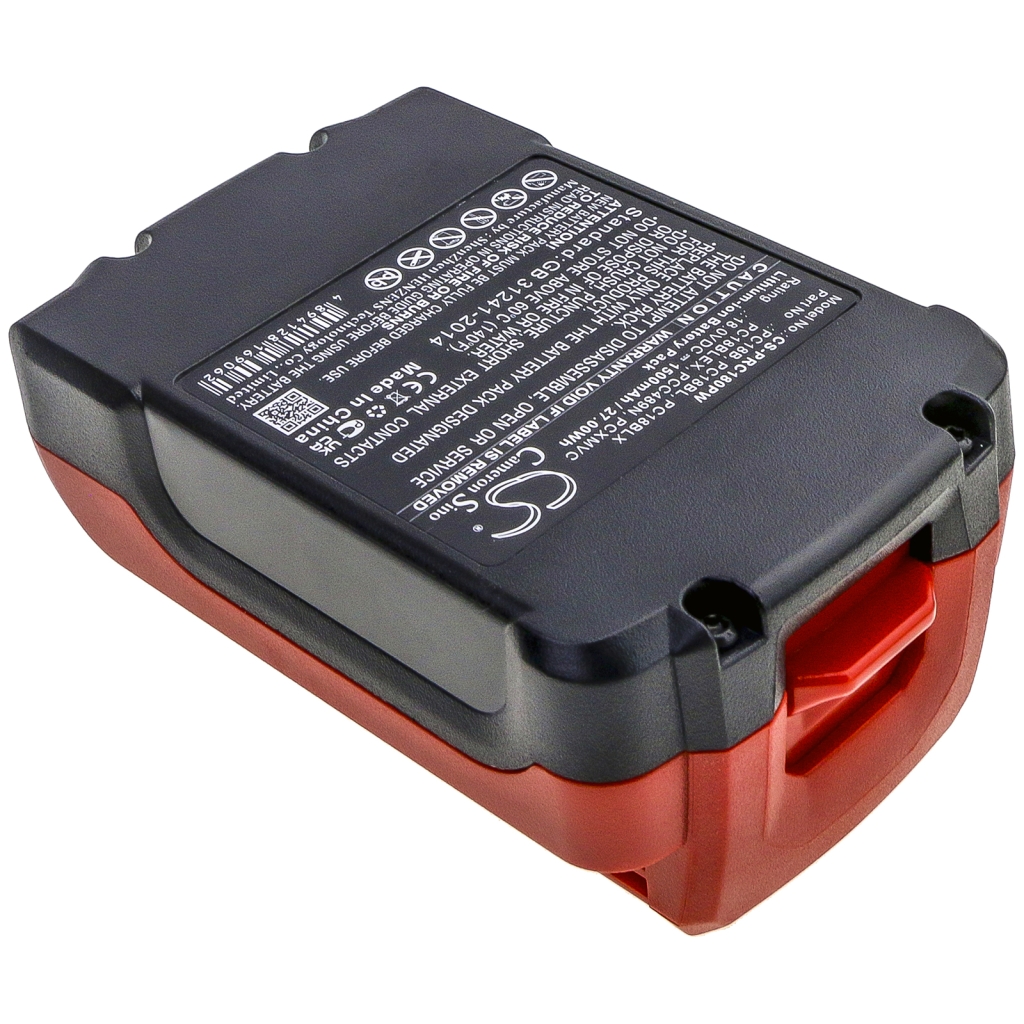 Batterie industrielle Porter cable PC1800RS