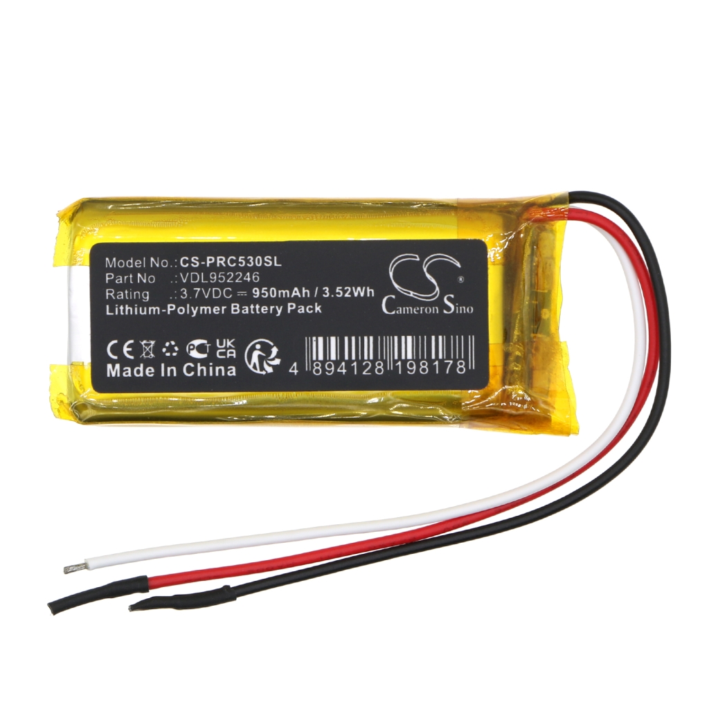 Compatible battery replacement for Poly VDL952246