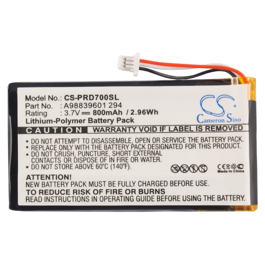 Compatible battery replacement for Sony A98839601 294