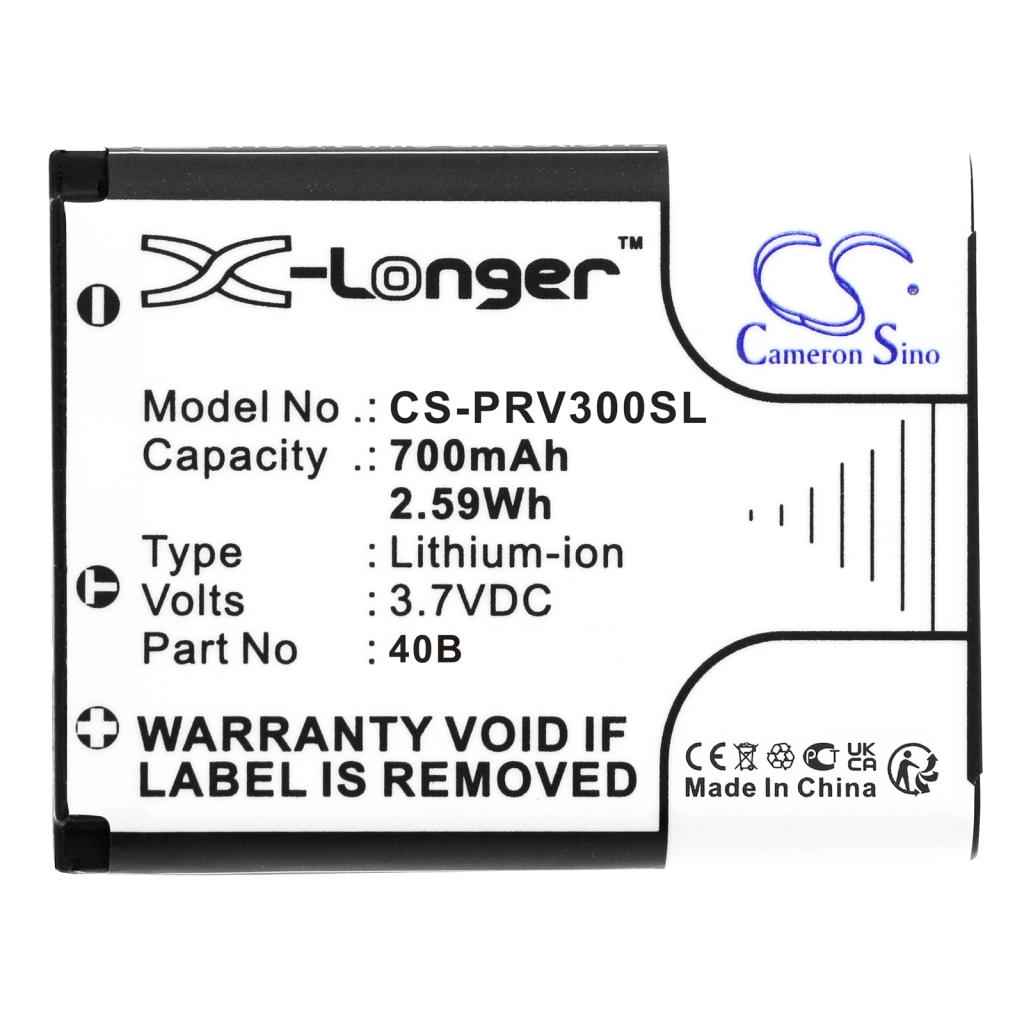 Compatible battery replacement for Prestigio 40B