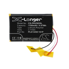 Remplacement de batterie compatible pour Prestigio PL613450 1S1P