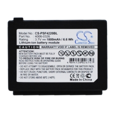 Remplacement de batterie compatible pour Datalogic  95A201001, 4006-0326