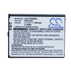 Compatible battery replacement for Pantech PBR-40C