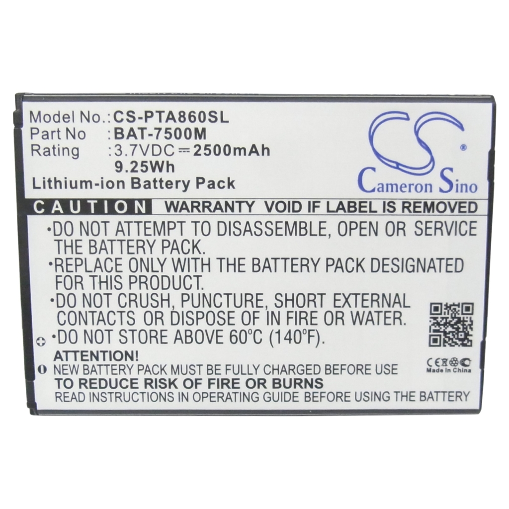 Mobile Phone Battery Pantech IM-A860S