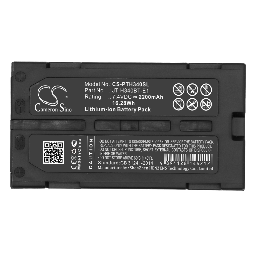 Batterie d'imprimante Panasonic CS-PTH340SL