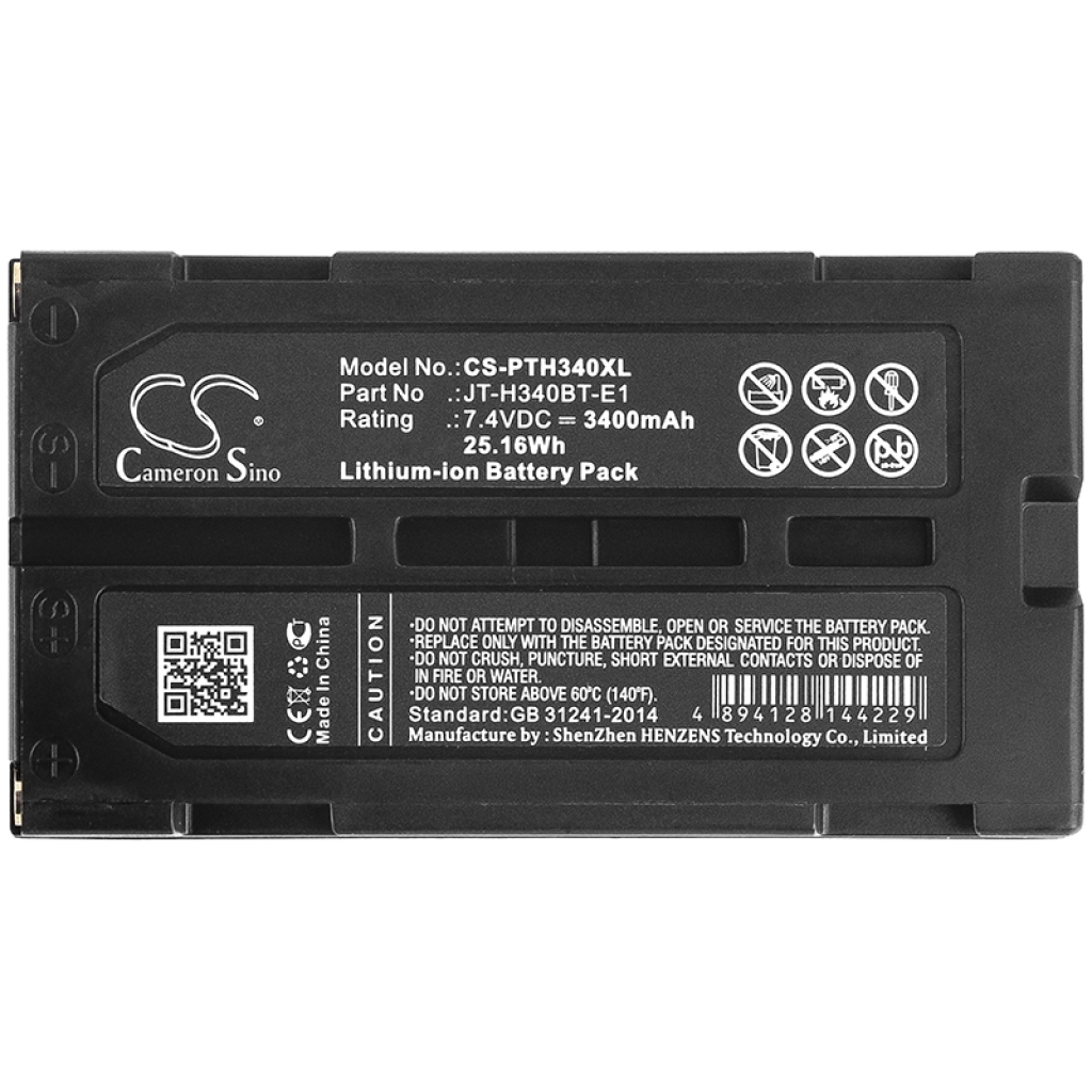 Batterie d'imprimante Panasonic JT-H340BT-10