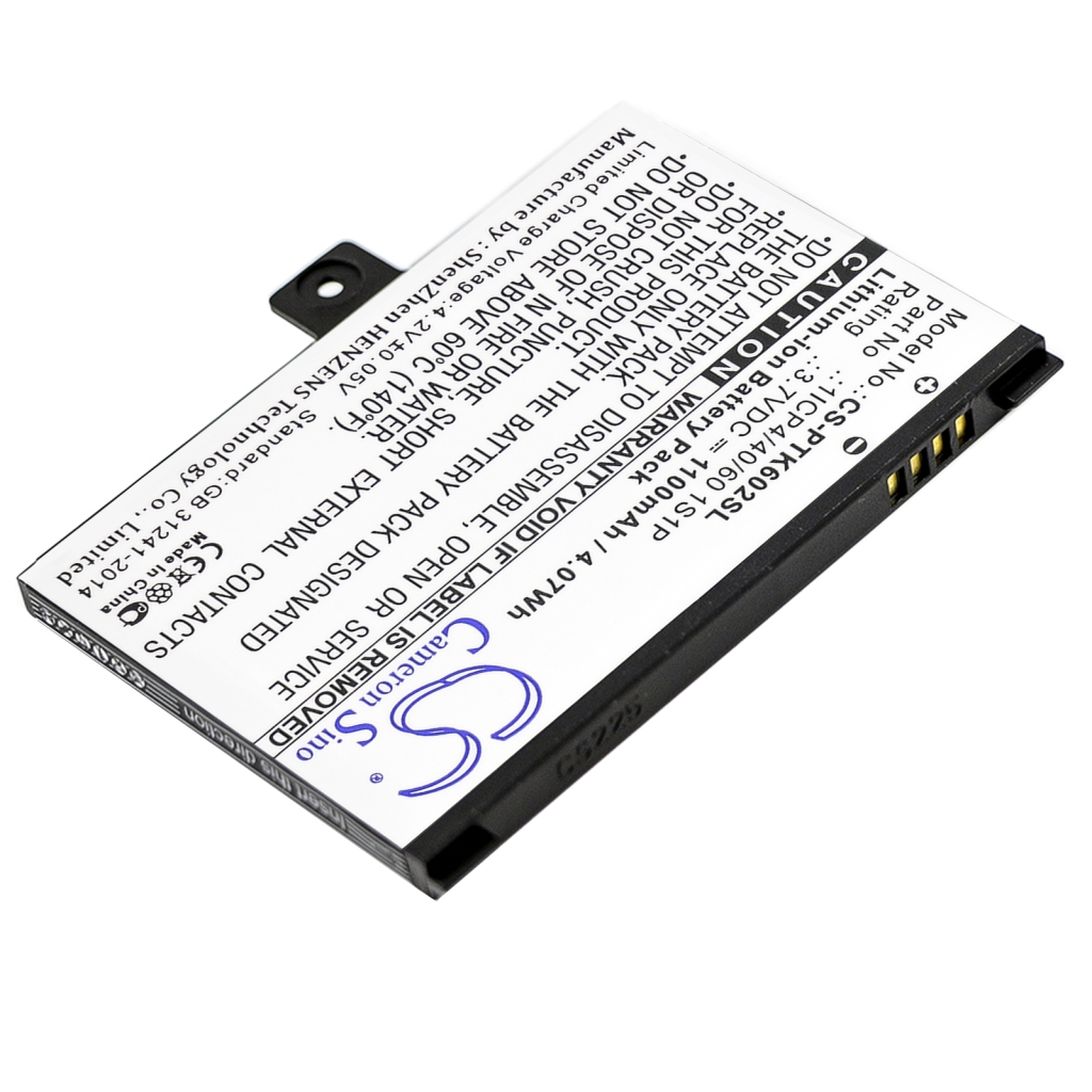 Compatible battery replacement for Pocketbook 1ICP4/40/60 1S1P