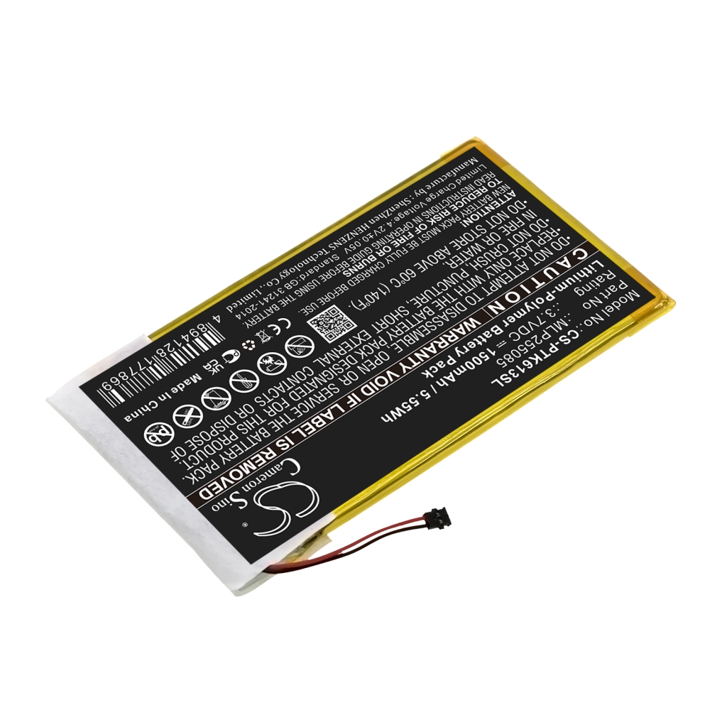 Compatible battery replacement for Pocketbook MLP255085