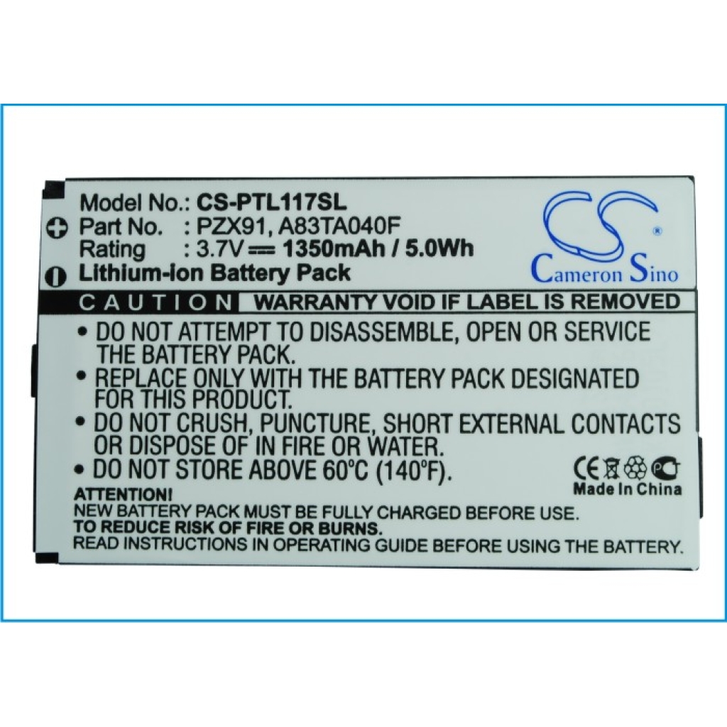 Battery Replaces A83TA040F