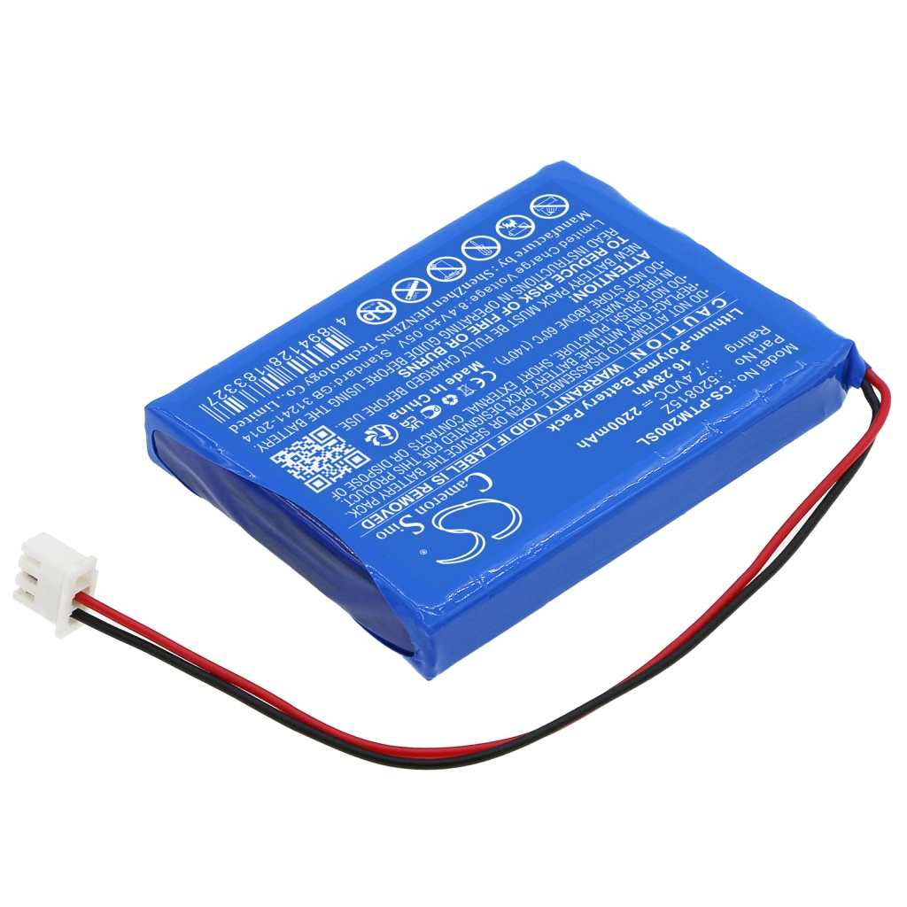 Compatible battery replacement for Pentair 520815Z