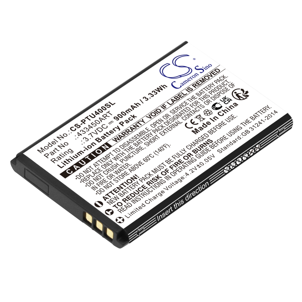 Compatible battery replacement for Panasonic 433450ART