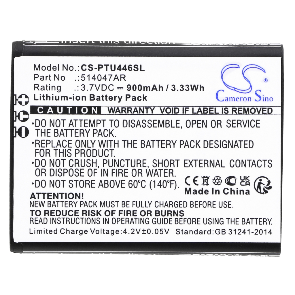 Batteries Remplace 514047AR