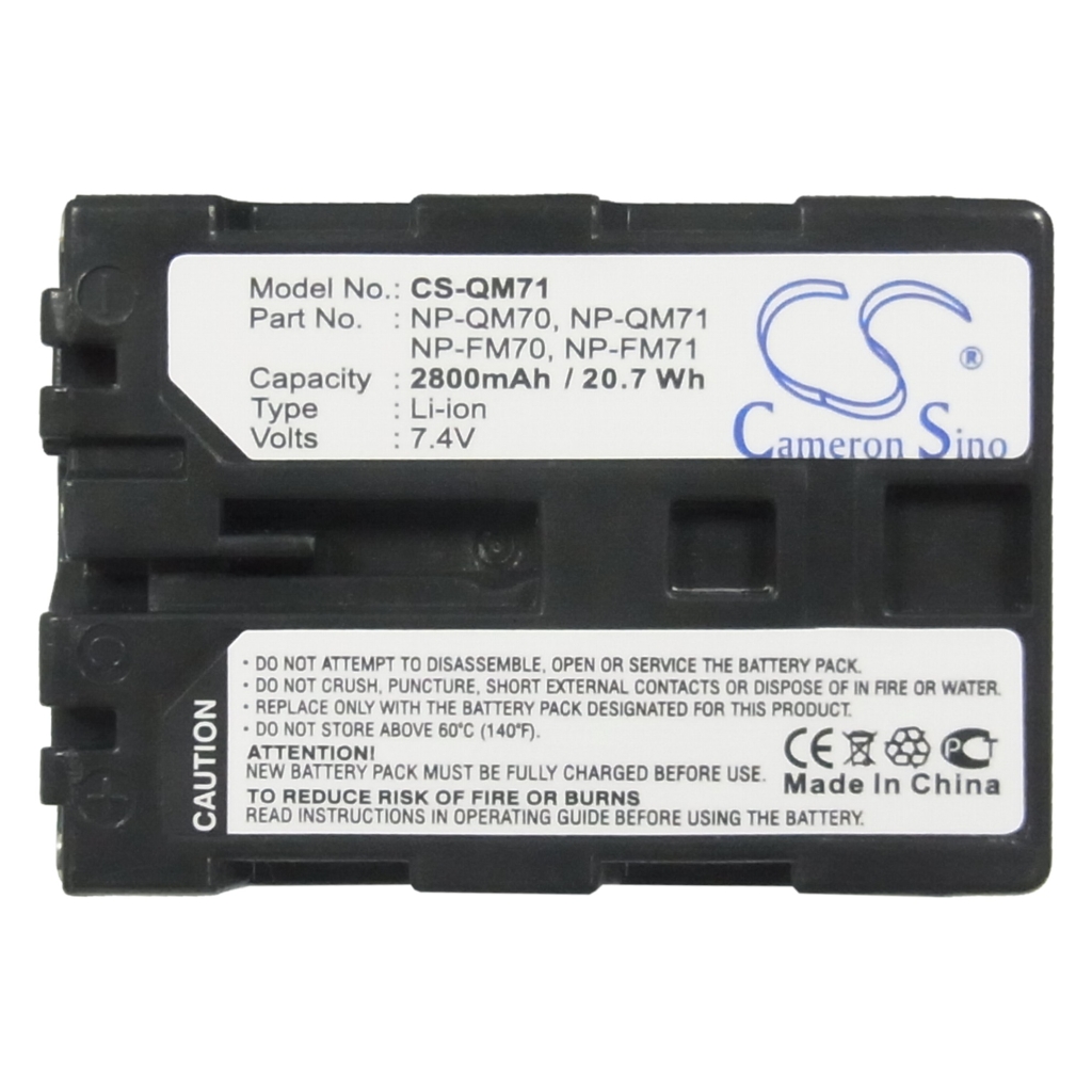 Camera Battery Sony CS-QM71