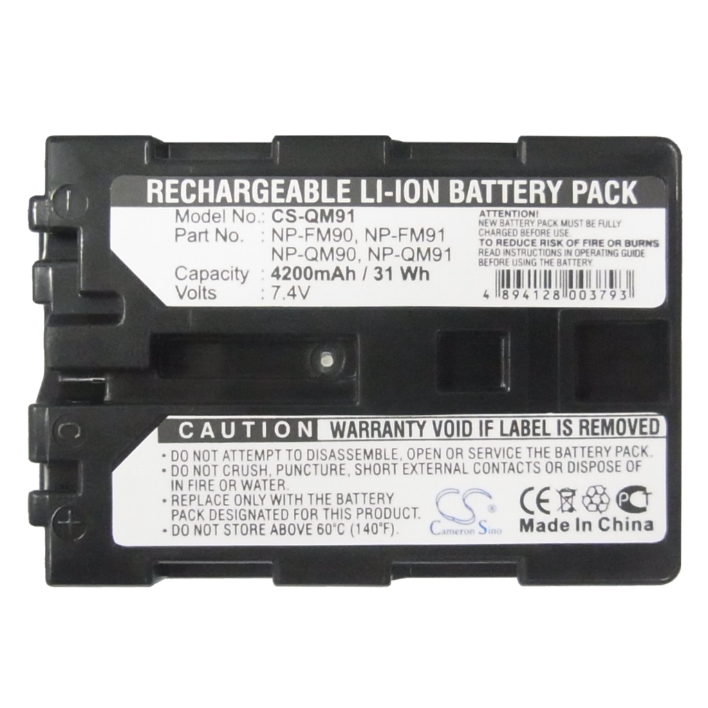 Battery Replaces NP-FM91