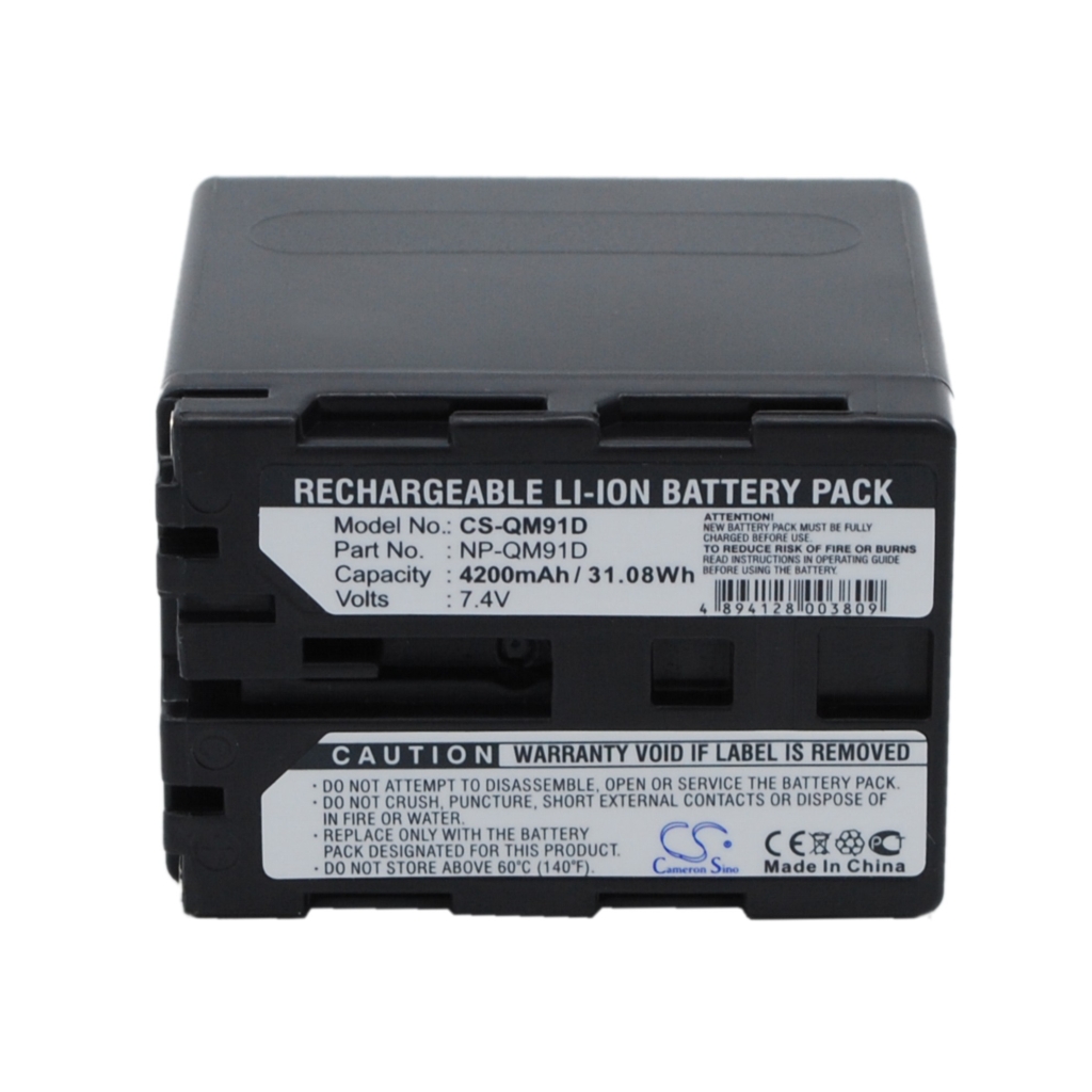 Battery Replaces NP-QM91D