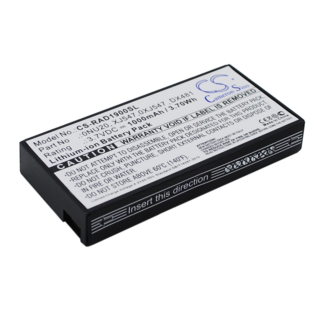 Notebook battery DELL CS-RAD1900SL