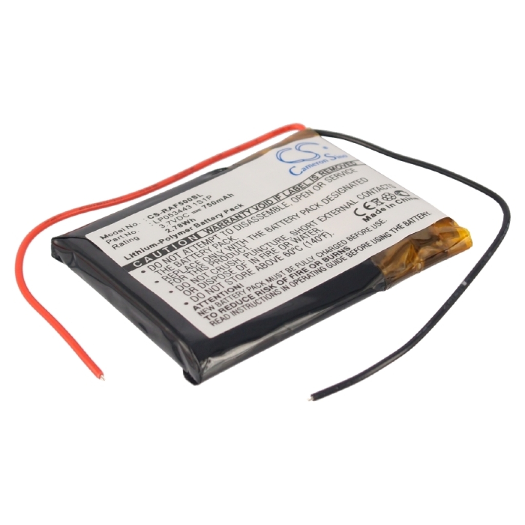 GPS, Batterie de navigation RAC CS-RAF500SL