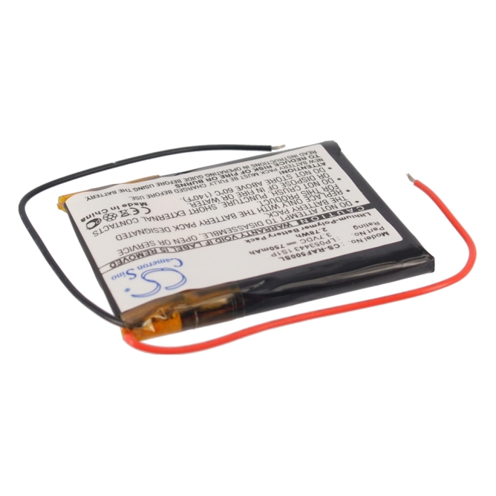 GPS, Batterie de navigation RAC CS-RAF500SL