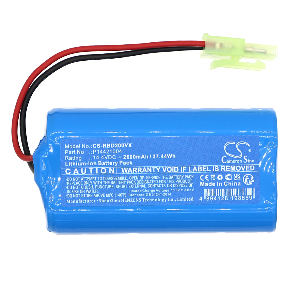 Vacuum Battery Sauber CS-RBD200VX