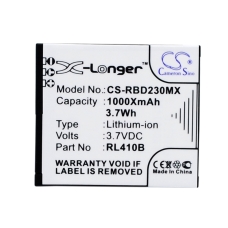 Compatible battery replacement for Rollei RL410B