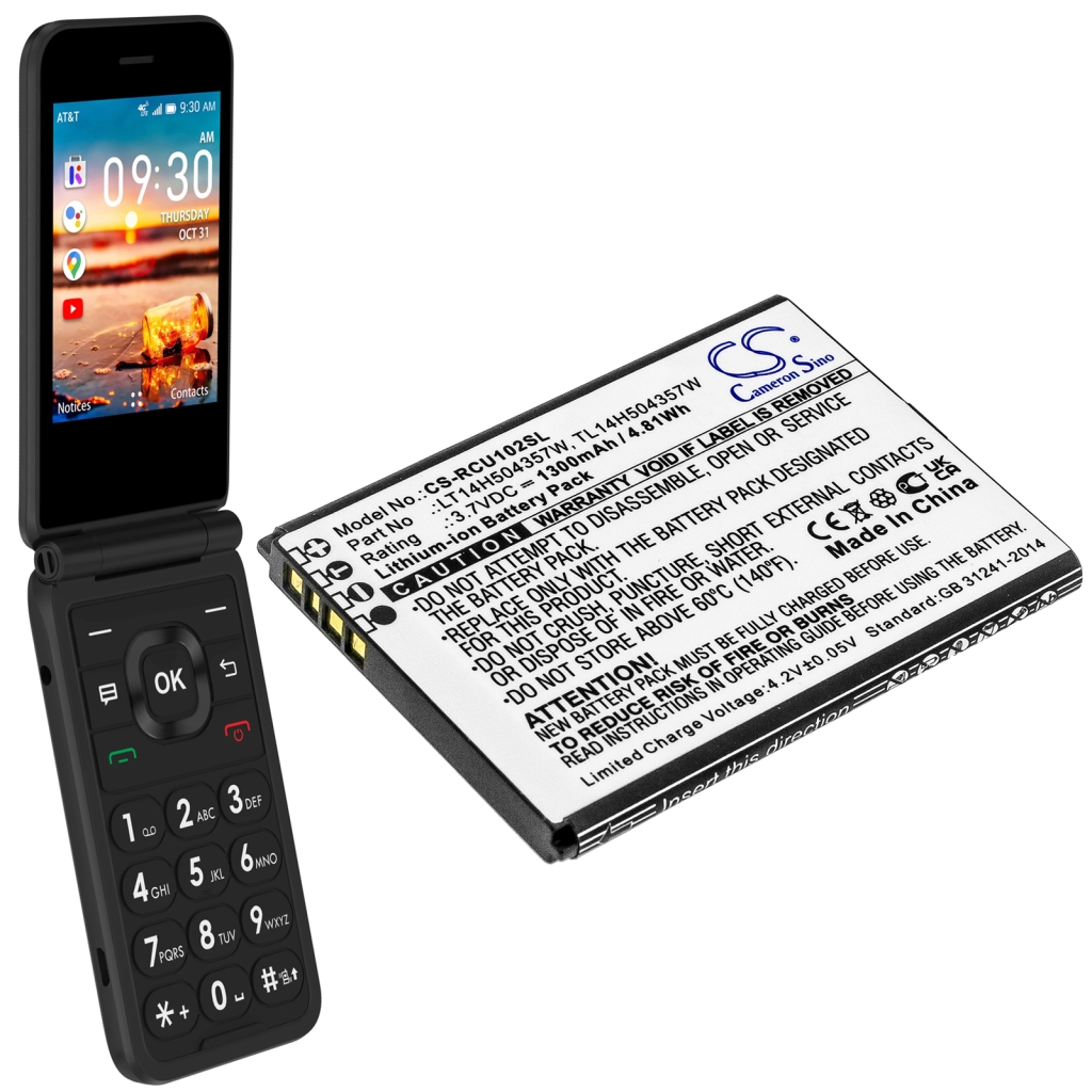 Mobile Phone Battery CINGULAR CS-RCU102SL