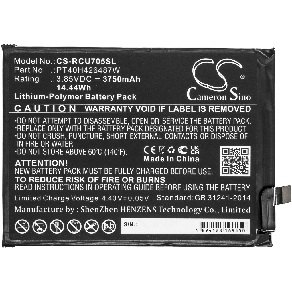 Mobile Phone Battery Cricket CS-RCU705SL