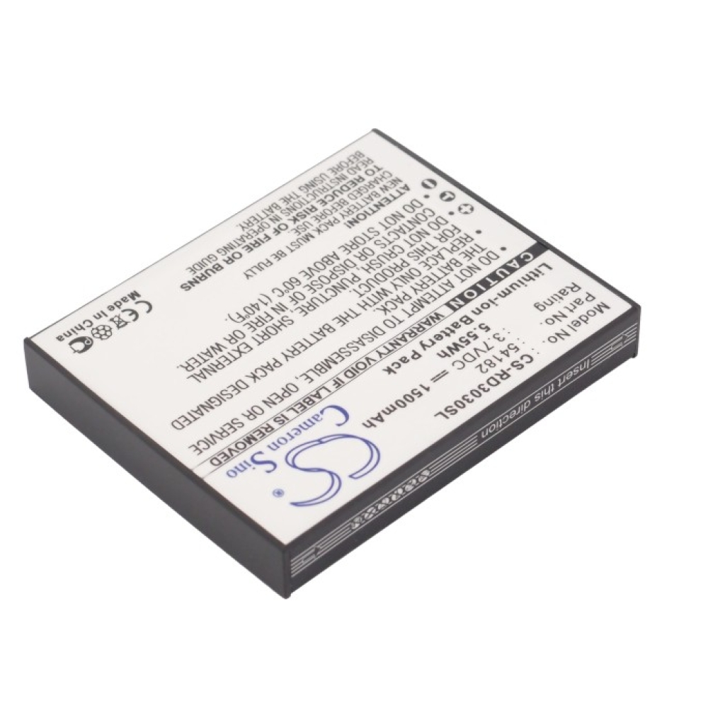 Compatible battery replacement for RCA 54182