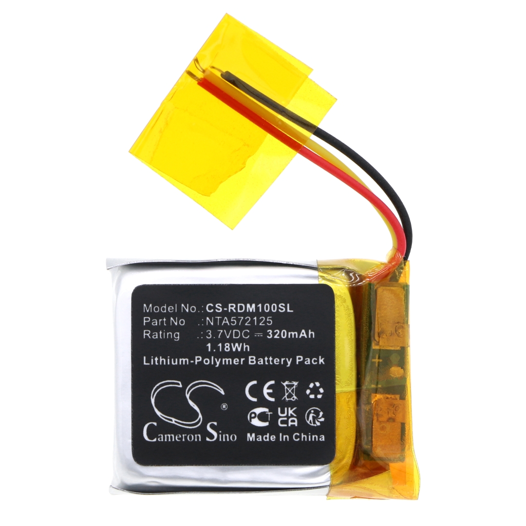 Compatible battery replacement for Rode NTA572125