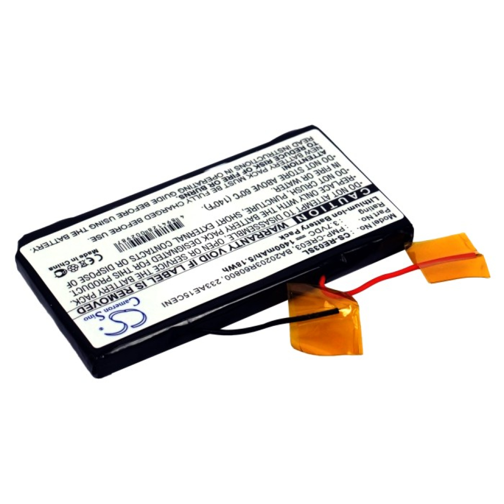 MP3, MP4, MP4, PMP Batterie Creative CS-RE03SL