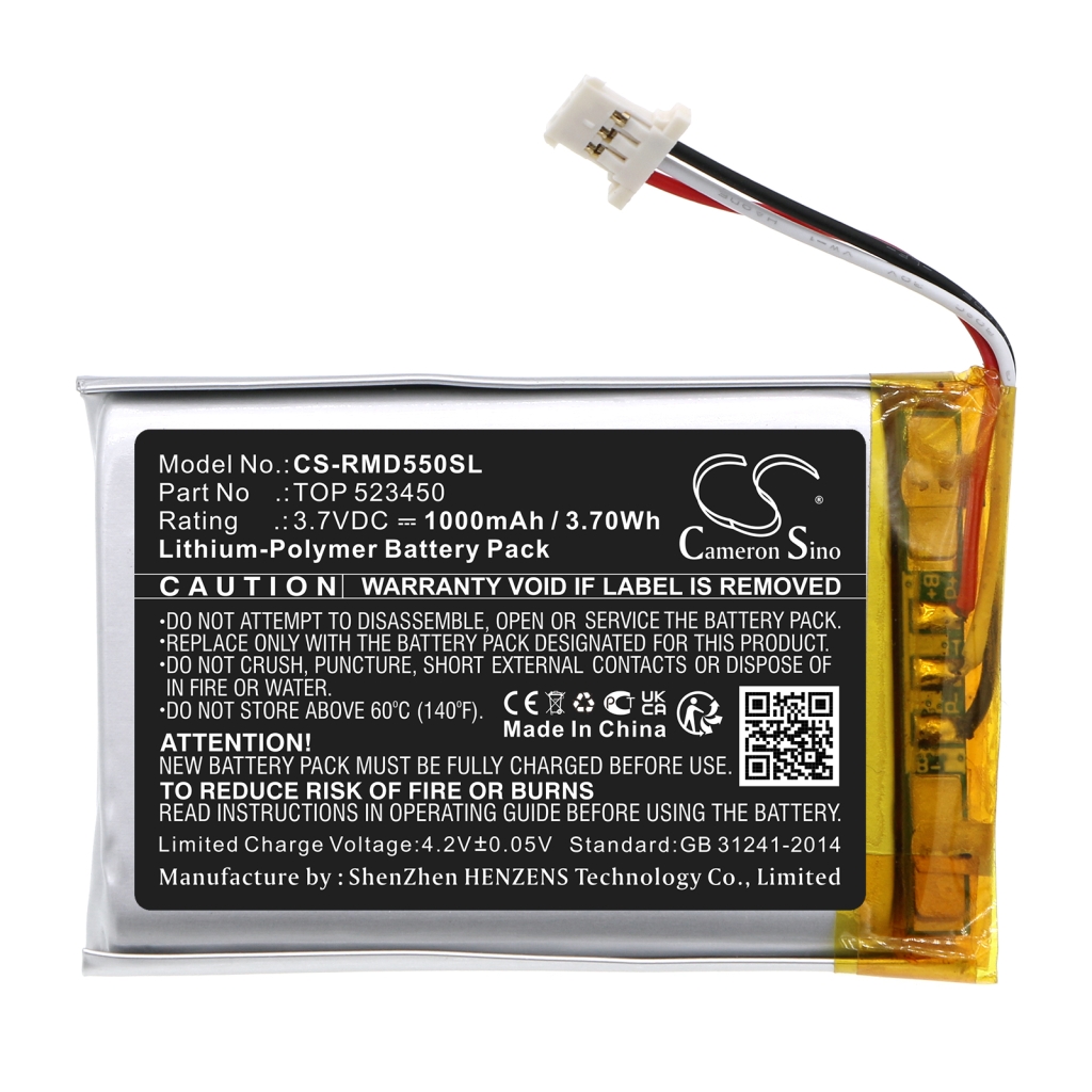 Batteries Remplace TOP 523450