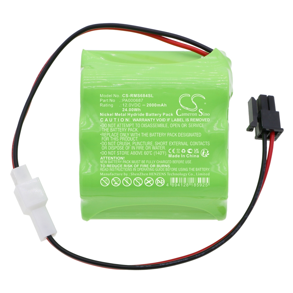 Compatible battery replacement for Roma PA000687