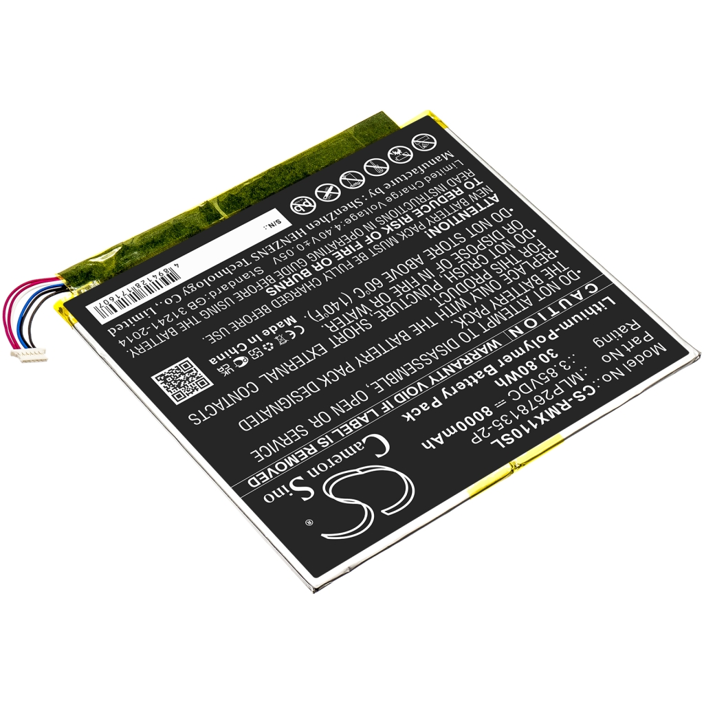 Tablette Batterie Verizon CS-RMX110SL